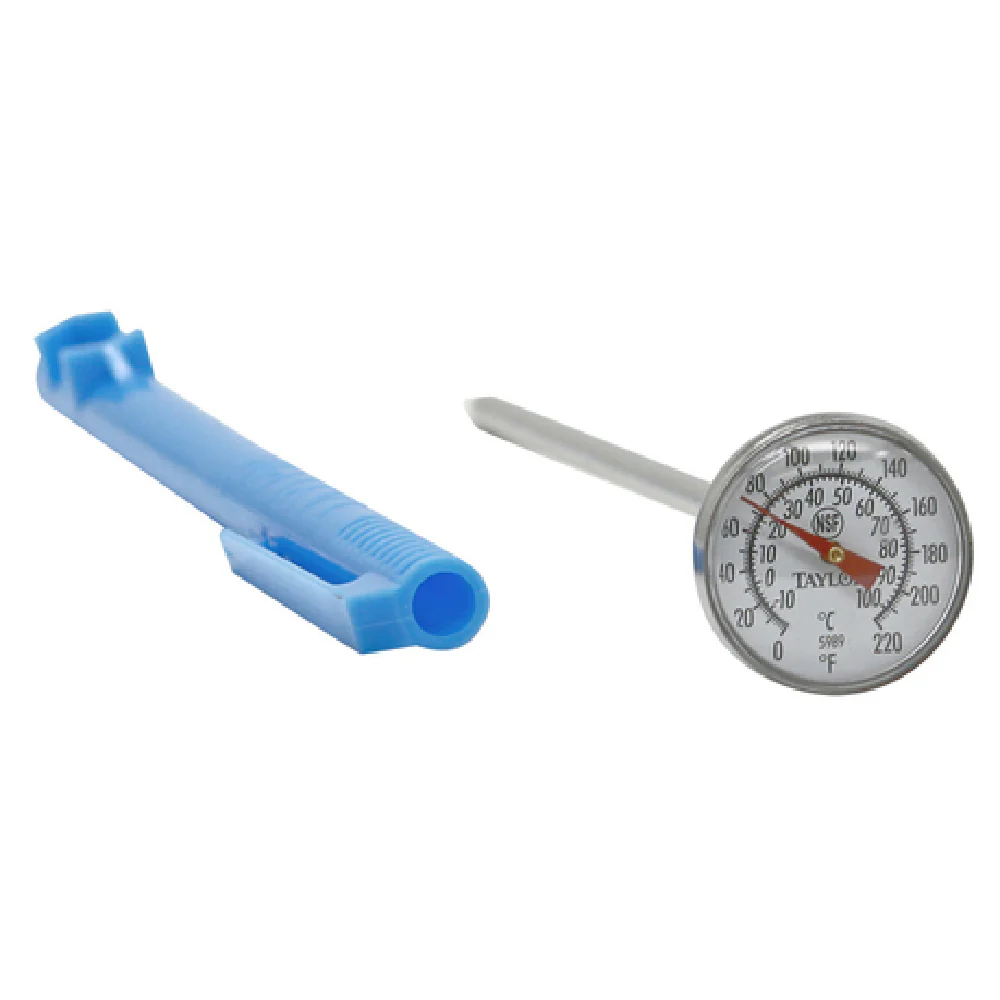 Taylor 5989NFS Pocket Thermometer Dial Instant Read 5 Inch Stainless Steel