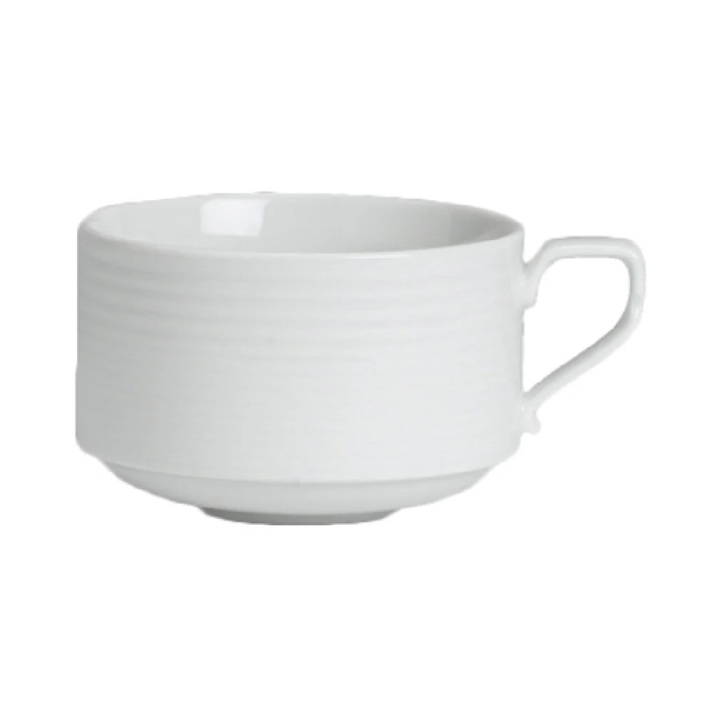 Steelite 6305P672 11.25 Oz Breakfast Cup Porcelain Blue-White - Case