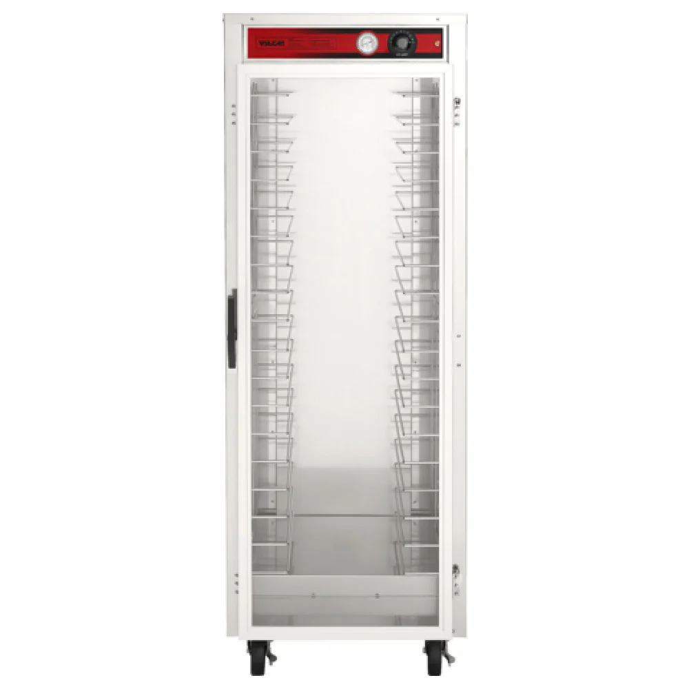 Vulcan VHFA18 25 Inch Mobile Heated Cabinet Non-insulated Stainless Steel with Fan and Air Tunnel