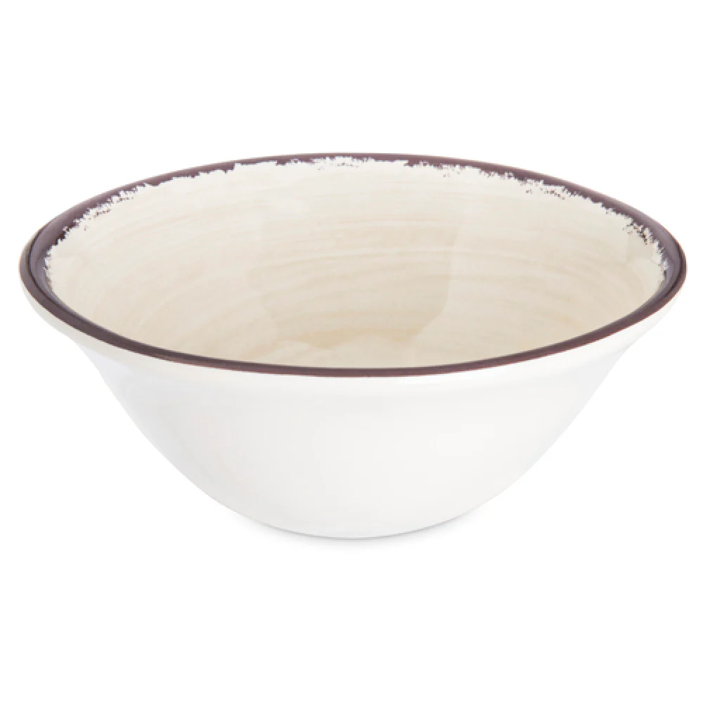 Carlisle 5400453 27 Oz Ice Cream Bowl Round Swirl Design Melamine Blue Carlisle 5400453 27 Oz Ice Cream Bowl Round Swirl Design Melamine Blue