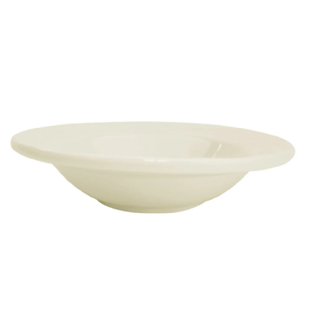 CAC China GAD-32 3-1/2 Oz Round Fruit Dish Porcelain Bone White