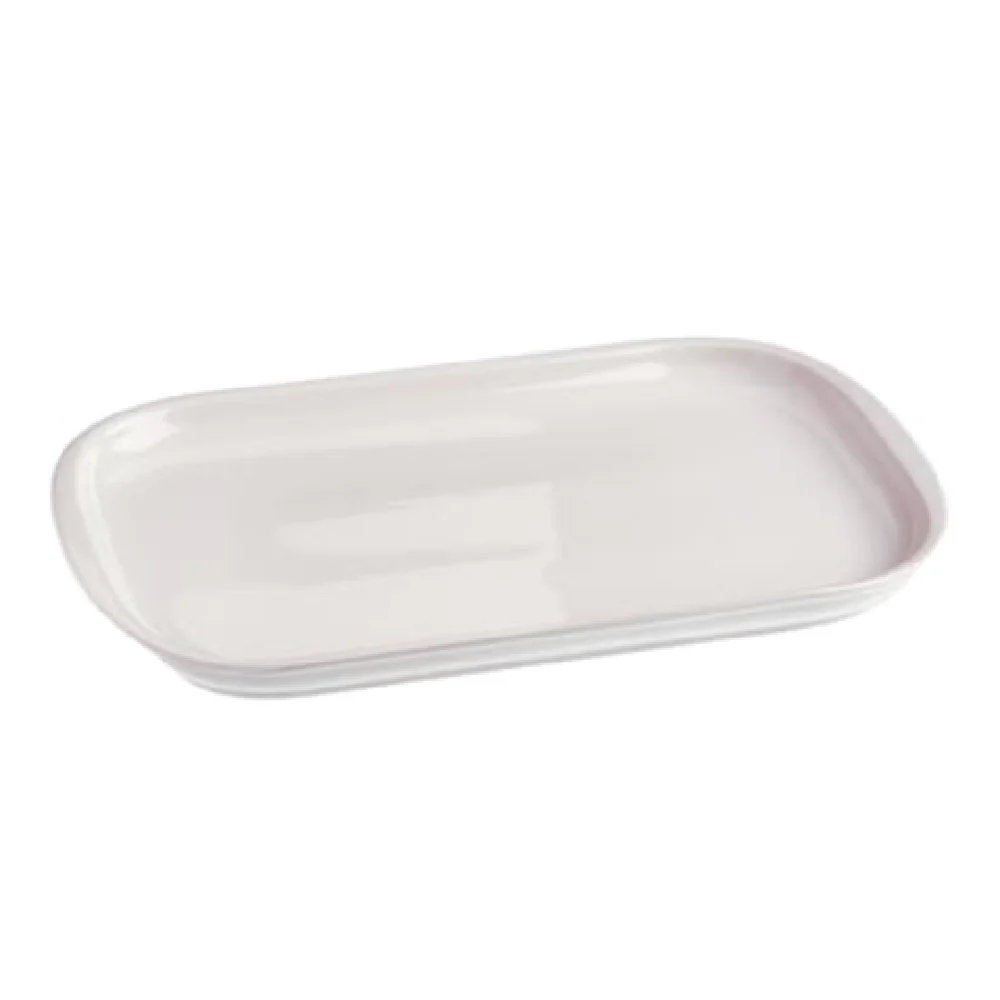 Revol 616262 11-1/2 Inch Steak Plate Porcelain Glazed White 4 Packs Revol 616262 11-1/2 Inch Steak Plate Porcelain Glazed White 4 Packs
