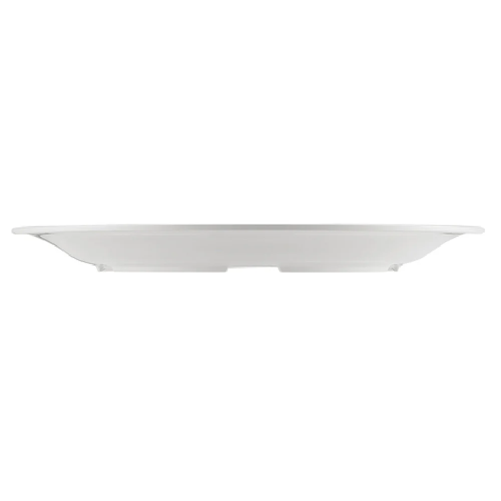 CAC China MLNC-9 9-3/4 Inch Diameter Round Plate Lightweight Melamine White CAC China MLNC-9 9-3/4 Inch Diameter Round Plate Lightweight Melamine White
