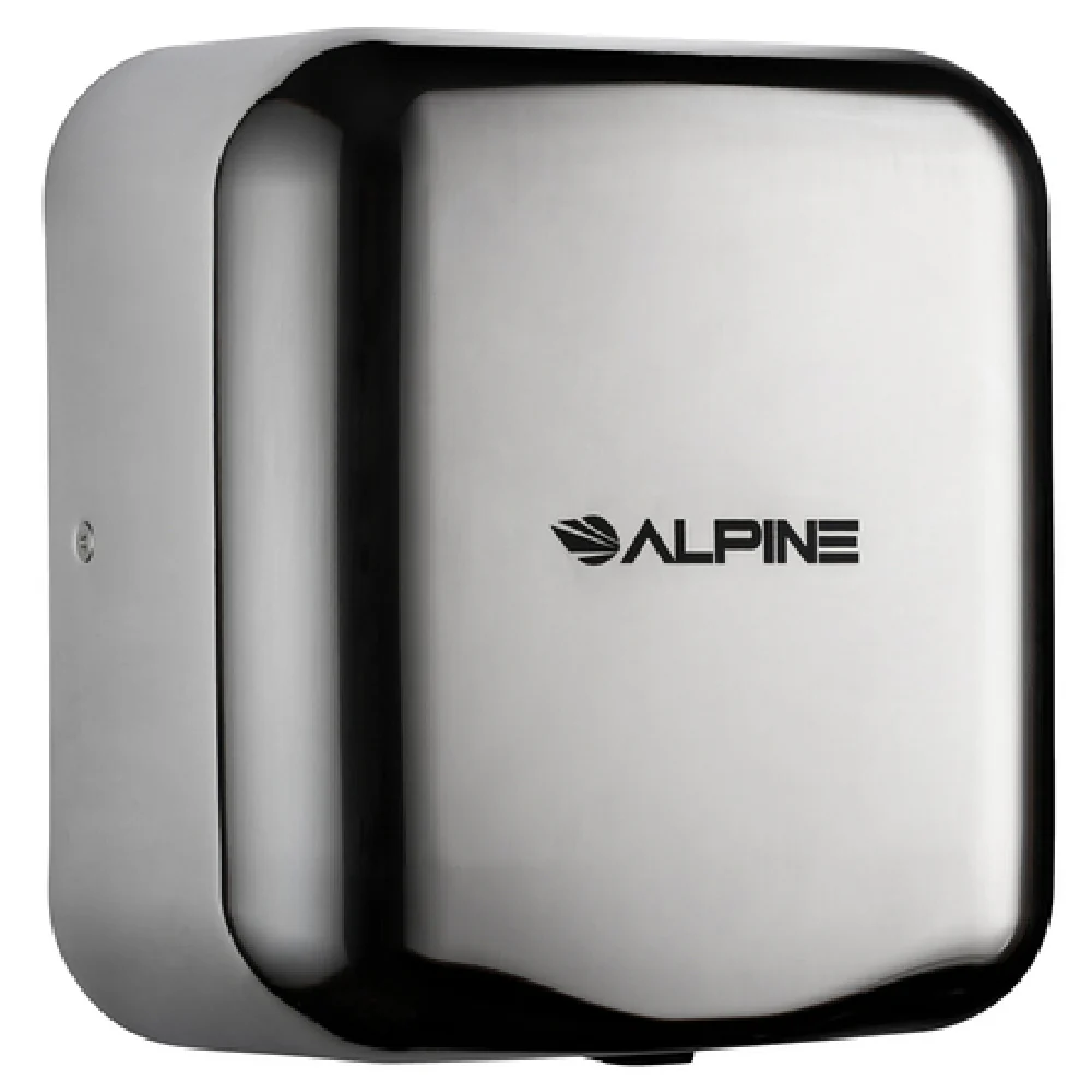 Alpine Industries ALP400-10-CHR 11 Inch Hand Dryer Electric Automatic with Blue Light