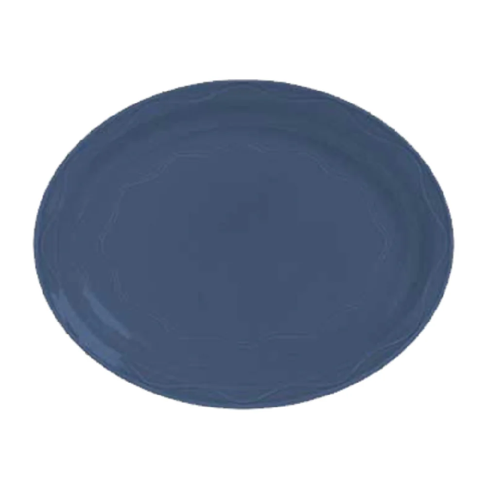 Libbey 903032001 13-5/8 Inch Oval China Platter with Cantina Pattern