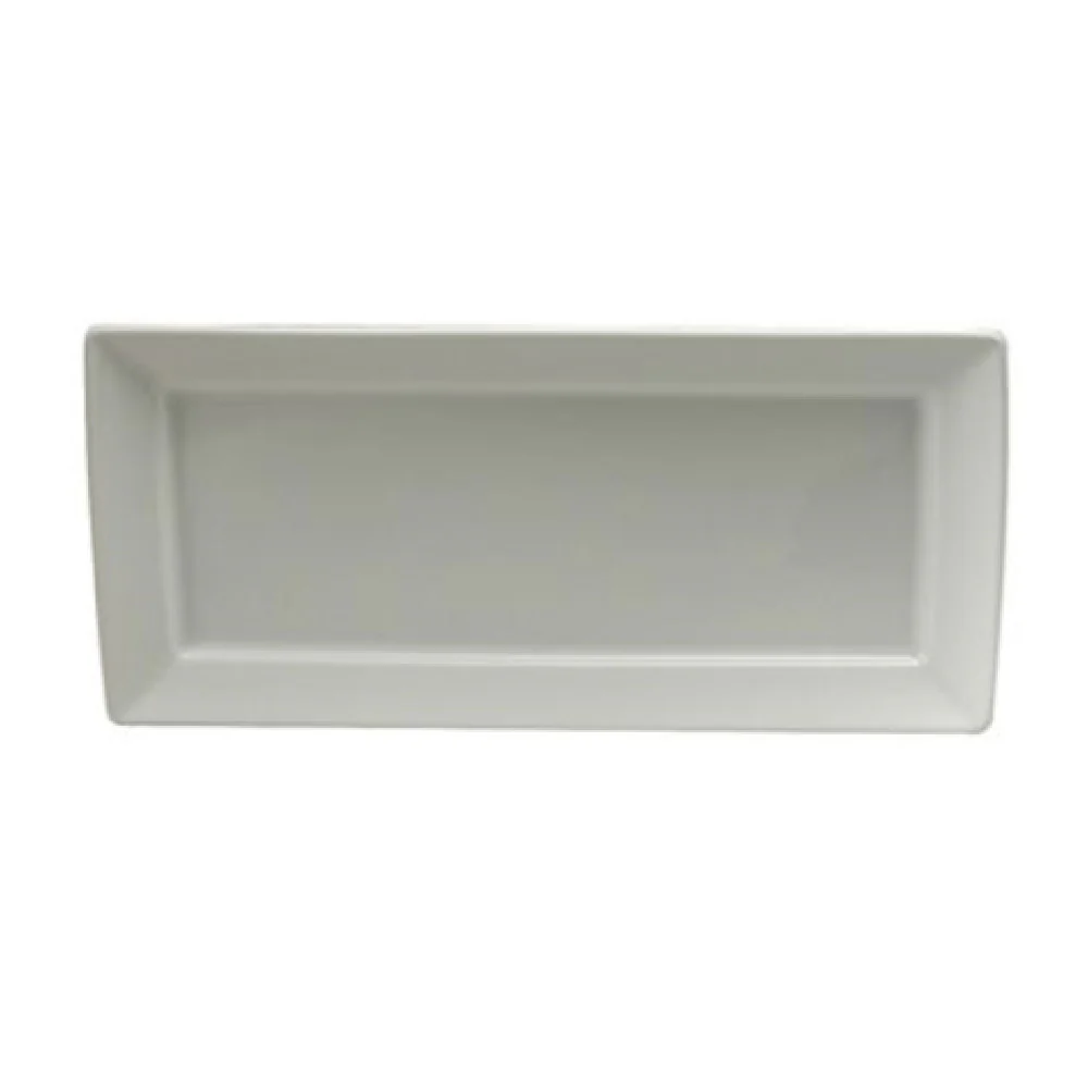 1880 Hospitality R4020000383 14-1/2 Inch Platter Rolled Edge Porcelain White