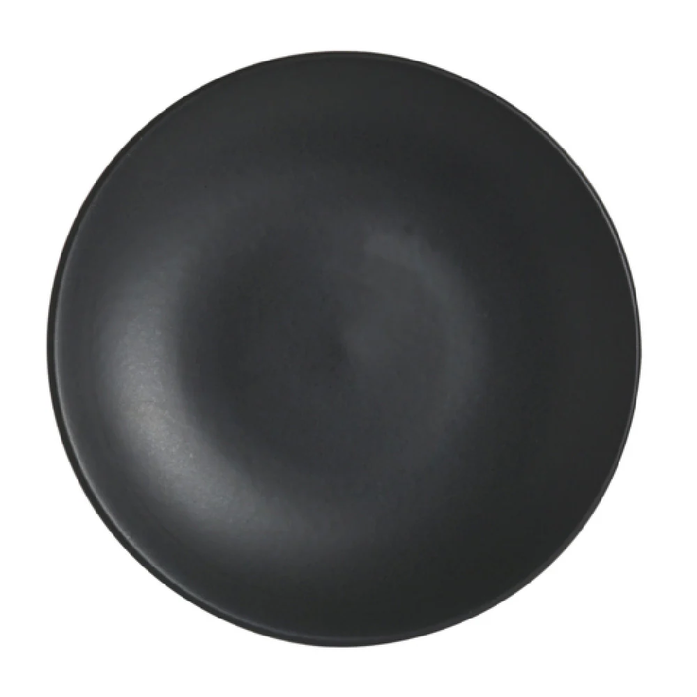 Steelite A901P093 7-1/2 Inch Coupe Plate Fully Vitrified China Sedona Black Steelite A901P093 7-1/2 Inch Coupe Plate Fully Vitrified China Sedona Black