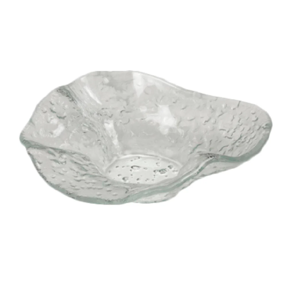 Steelite 6525B425 22 Oz Venus Bowl Clear Glass Elegant Design 9.75 Inch