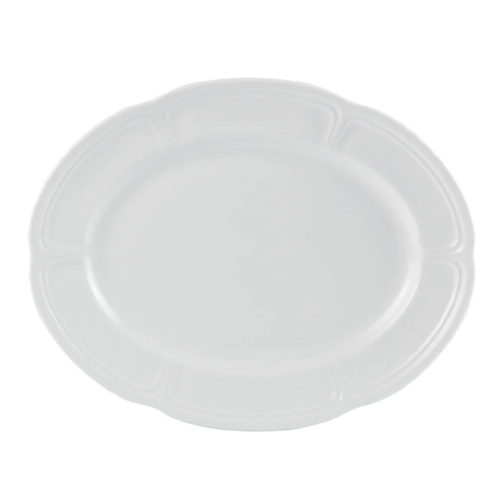 Steelite 9007C036 15 Inch Oval Platter Monique Alumina Vitrified Steelite 9007C036 15 Inch Oval Platter Monique Alumina Vitrified