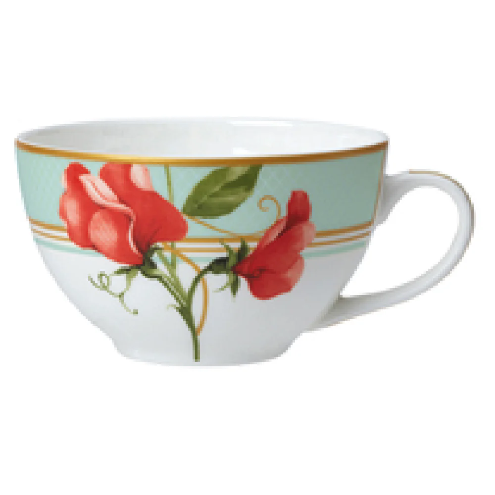 Steelite 82106AND0411A 9.0 Oz Tea For One Cup Bone China Trellis - 1 Dozen