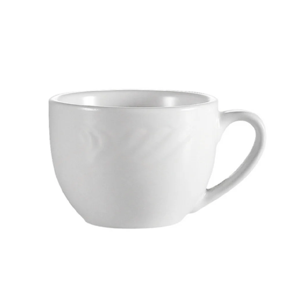 CAC China RSV-54 3-1/2 Oz Demitasse Cup Embossed Porcelain - Sold by Case