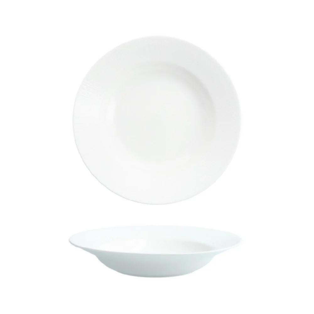 Fortessa 7000.FFD.15N 10.5 Inch 16oz Amanda Pasta Bowl Vitrified China White Fortessa 7000.FFD.15N 10.5 Inch 16oz Amanda Pasta Bowl Vitrified China White