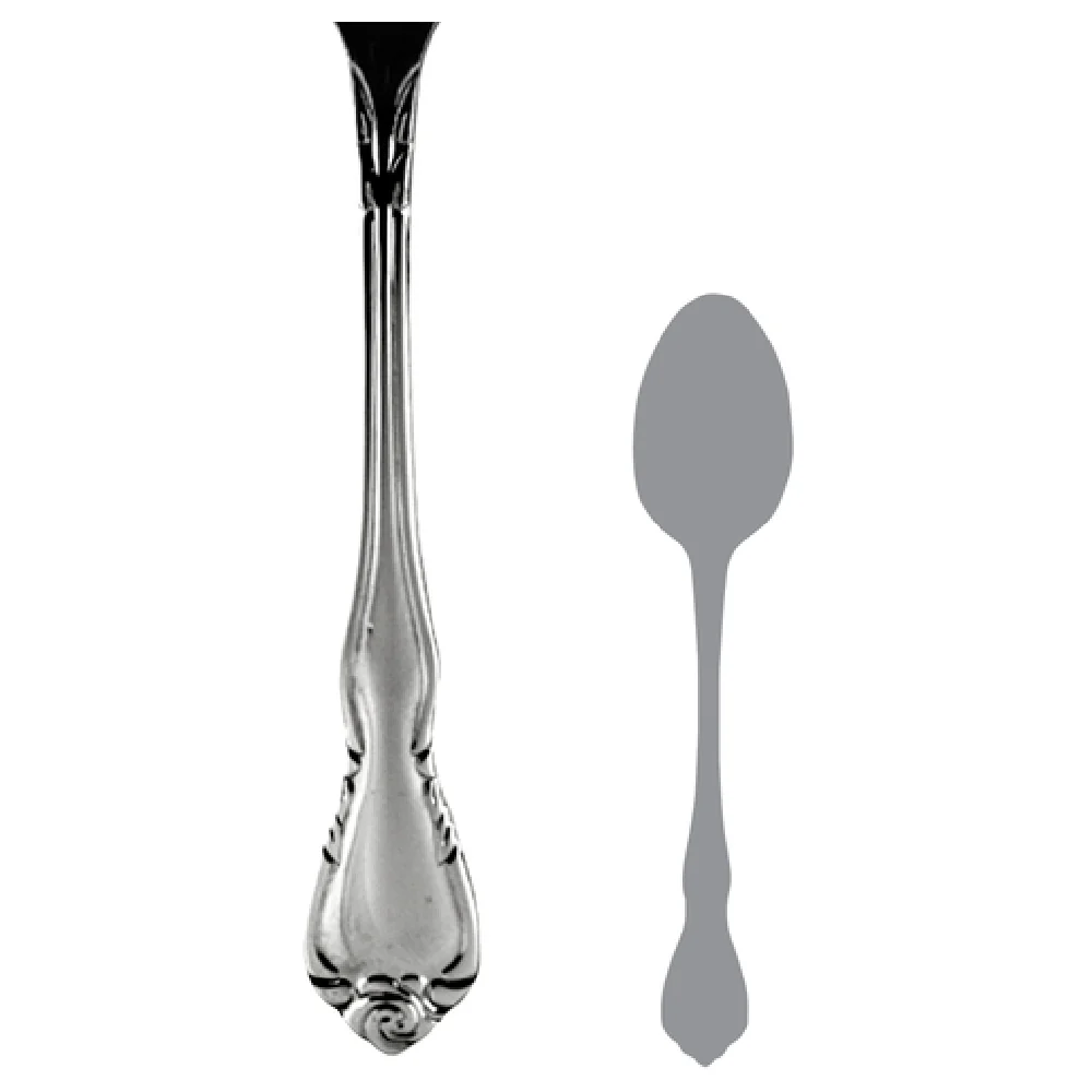 Steelite 5720SX003 7-1/4 Inch Oval Bowl Soup Dessert Spoon 18/10 Stainless Steel