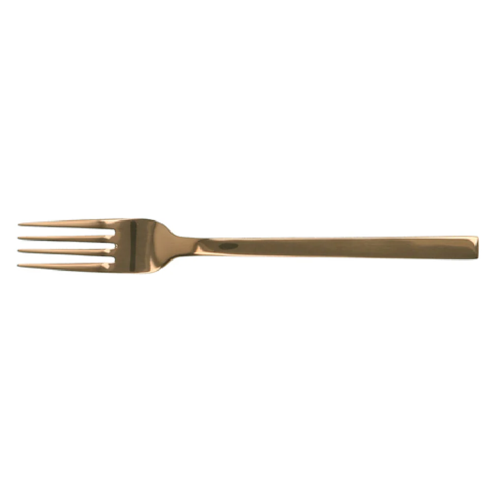 Steelite WLRG0905 7-3/8 Inch Dinner Fork Rose Gold PVD Coated 18/10 Stainless Steel Steelite WLRG0905 7-3/8 Inch Dinner Fork Rose Gold PVD Coated 18/10 Stainless Steel