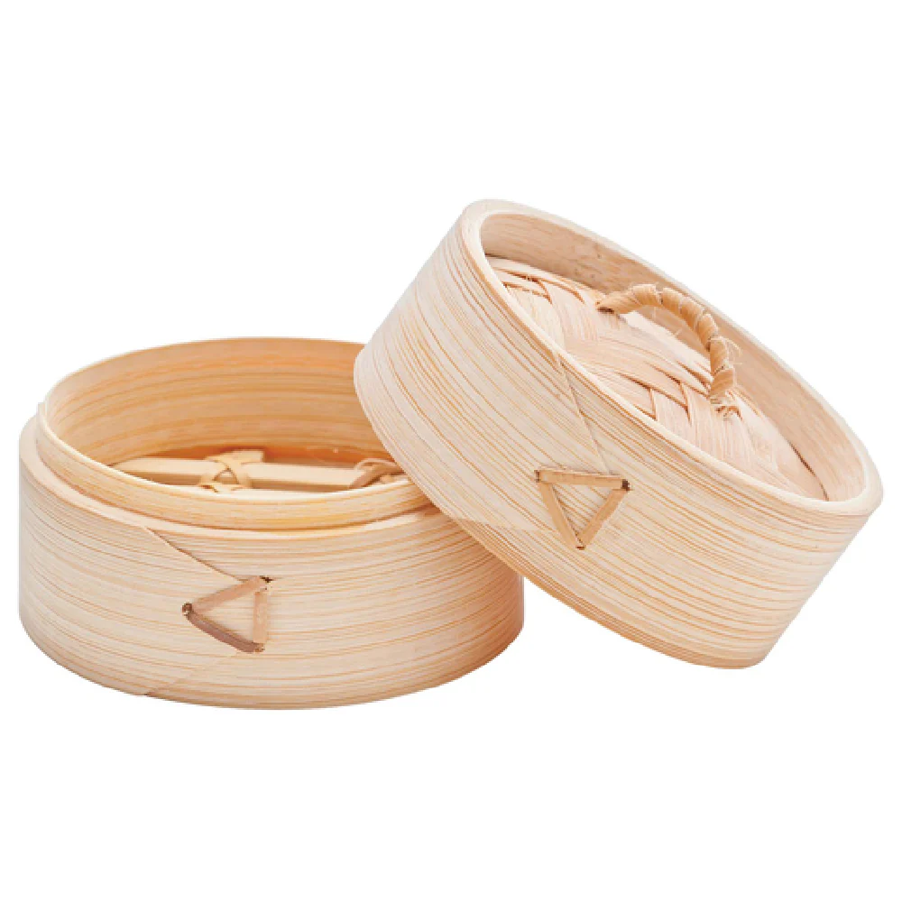 BauscherHepp P437601 5-9/10 Inch Diameter Steamer Bamboo Round - Playground