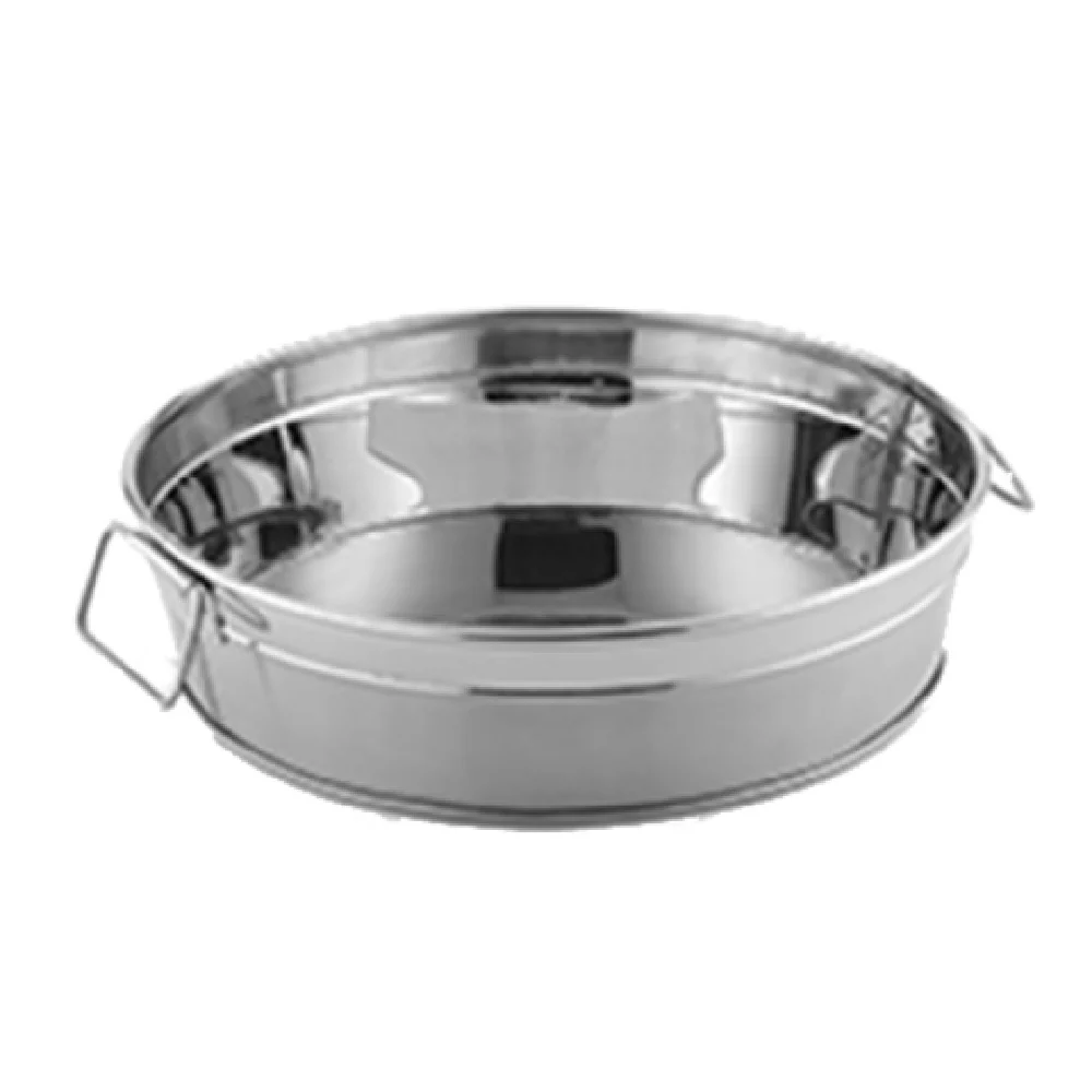 American Metalcraft STUB12 95 Oz Tub Round with Handle Stainless Steel Satin Mirror Finish