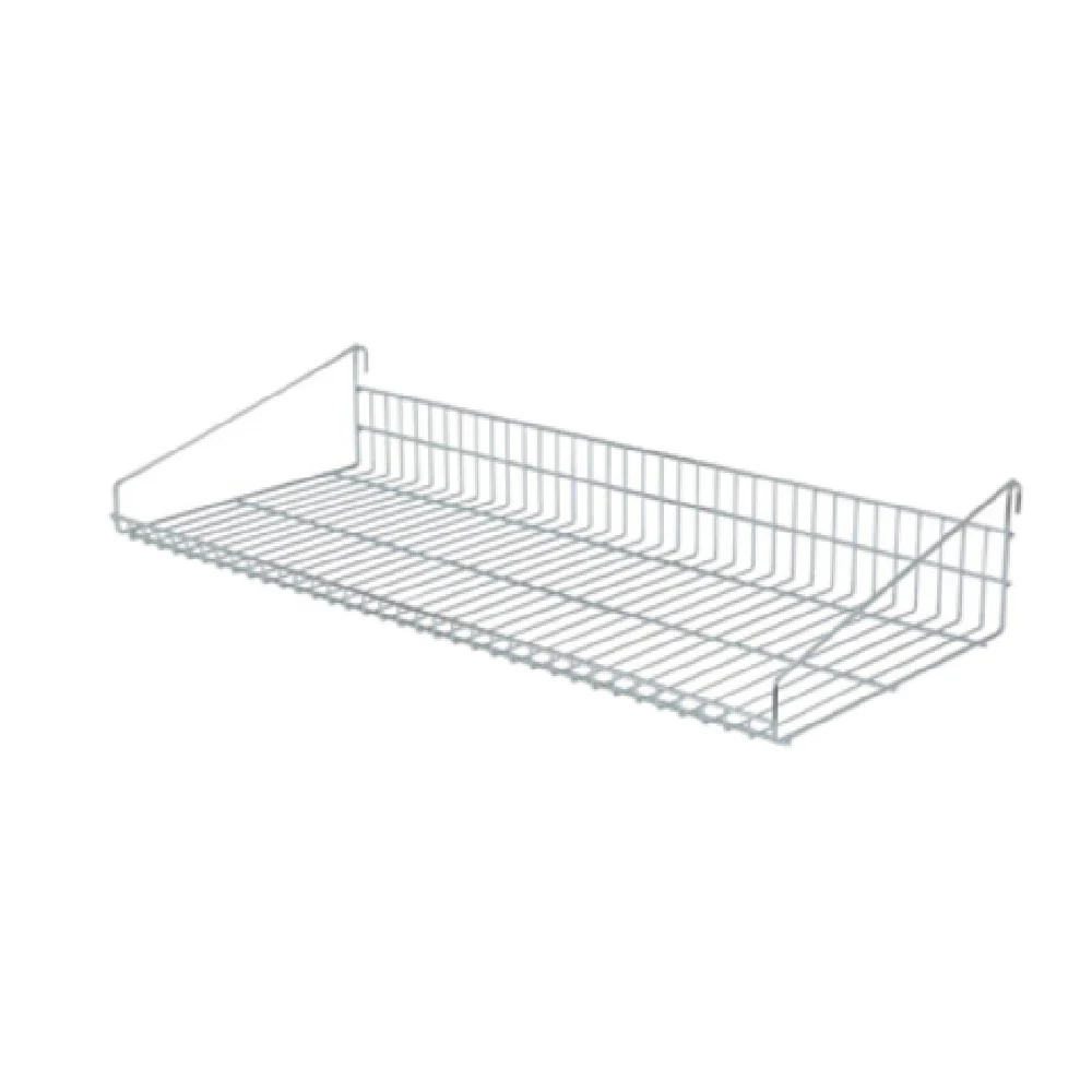 1880 Hospitality FWMGMS4819CH 47 Inch EZ-Wall Wire Shelf Grid Mount Dry Storage