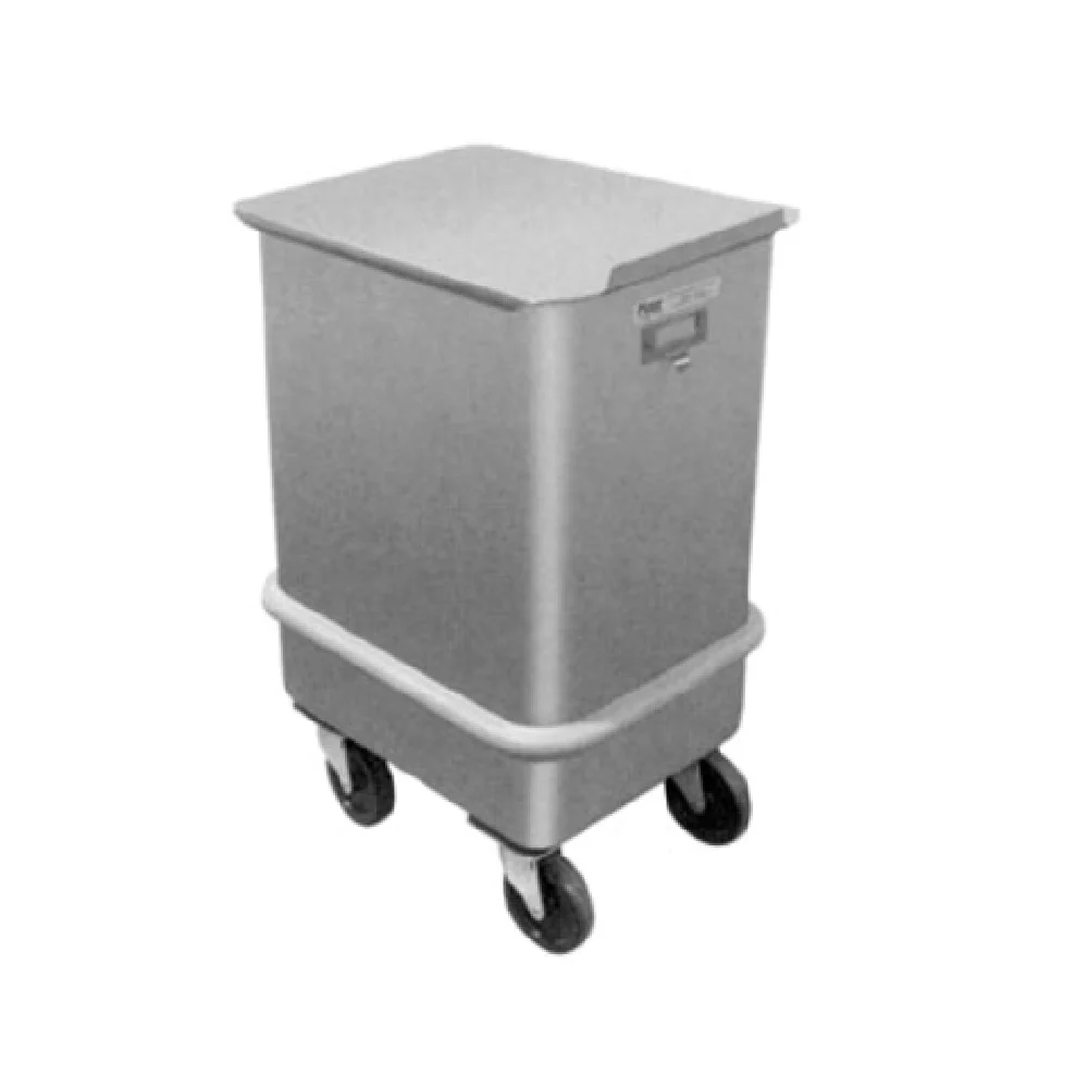 Dinex DXP47150 17 Inch Ingredient Bin Mobile Stainless Steel with Swivel Casters