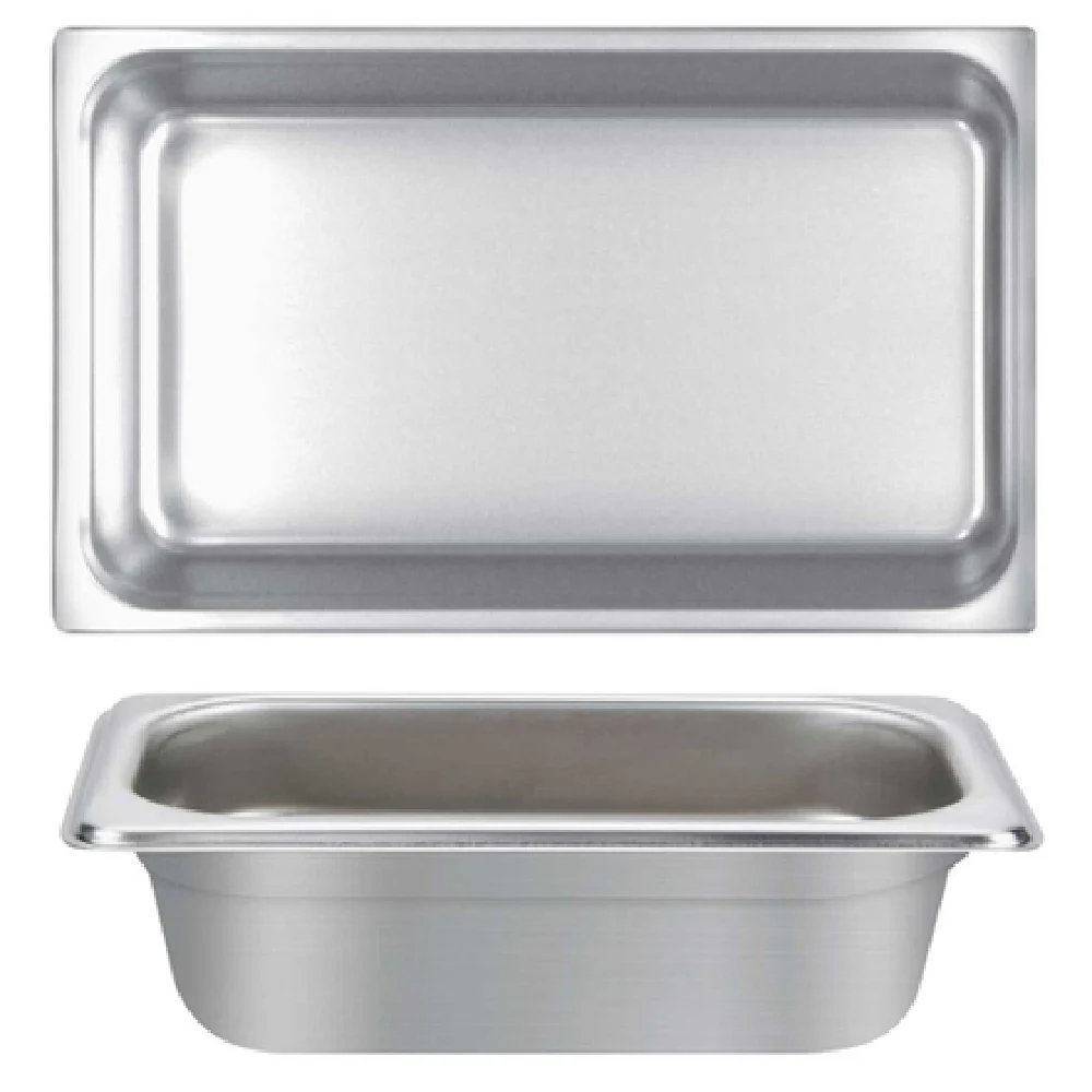 Thunder Group STPA4004 21 Inch Anti-jam Steam Table Pan Stainless Steel with 4 Inch Deep
