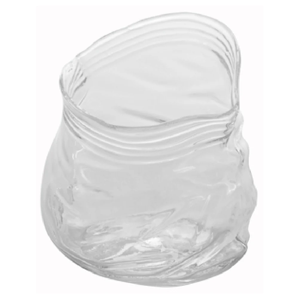 American Metalcraft GZB7 7 Oz. Glass Storage Jar with Airtight Zipper Bag