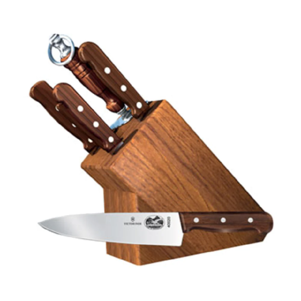 Victorinox 5.1190.7-X1 8 Inch Stiff Blade 1-1/2 Inch Width Knife with Wood Handle