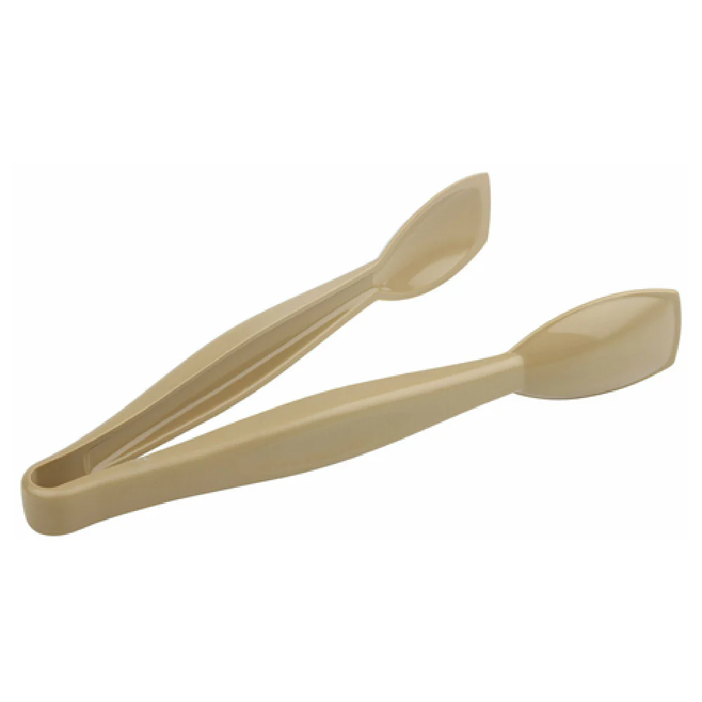 Cambro TGG9133 9-1/2 Inch Easy-grasp Plastic Tongs Beige Dishwasher Safe