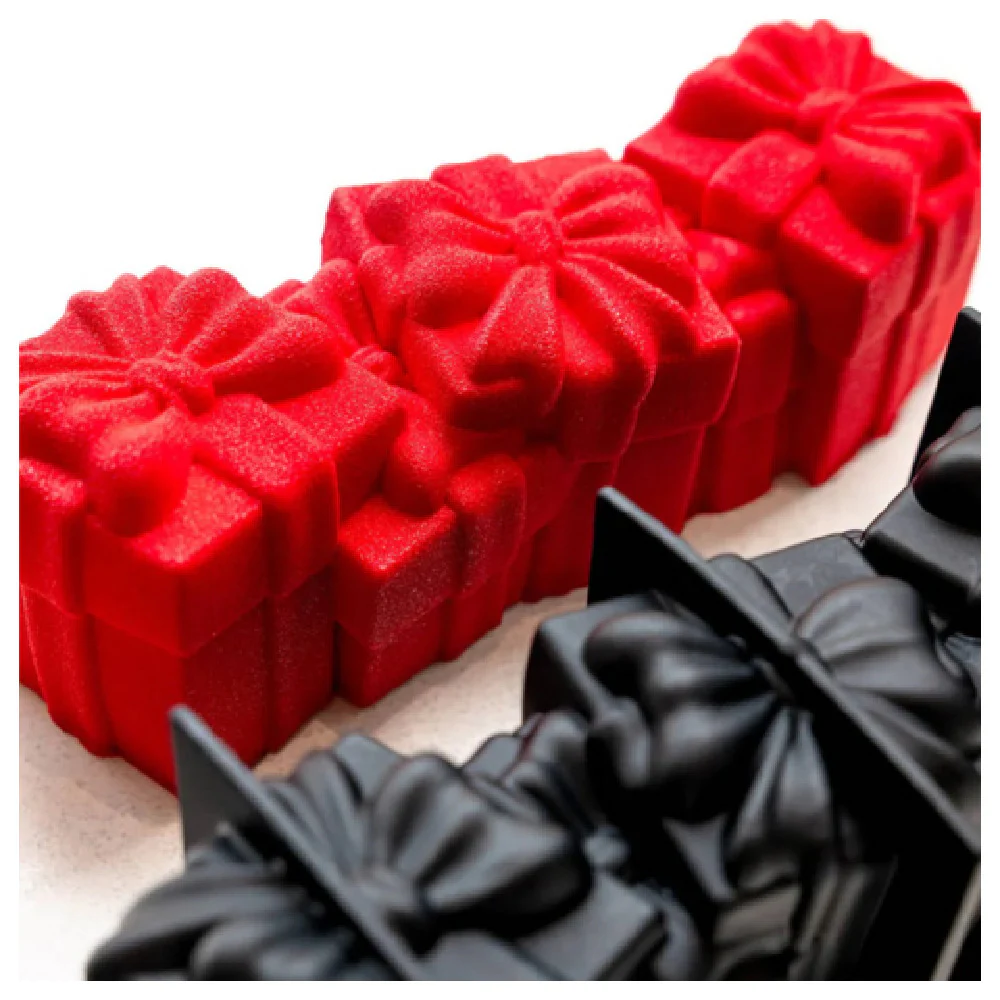 JB Prince MA480 3.35 Inch For You Pavocake Mold with Silicone Black Finish