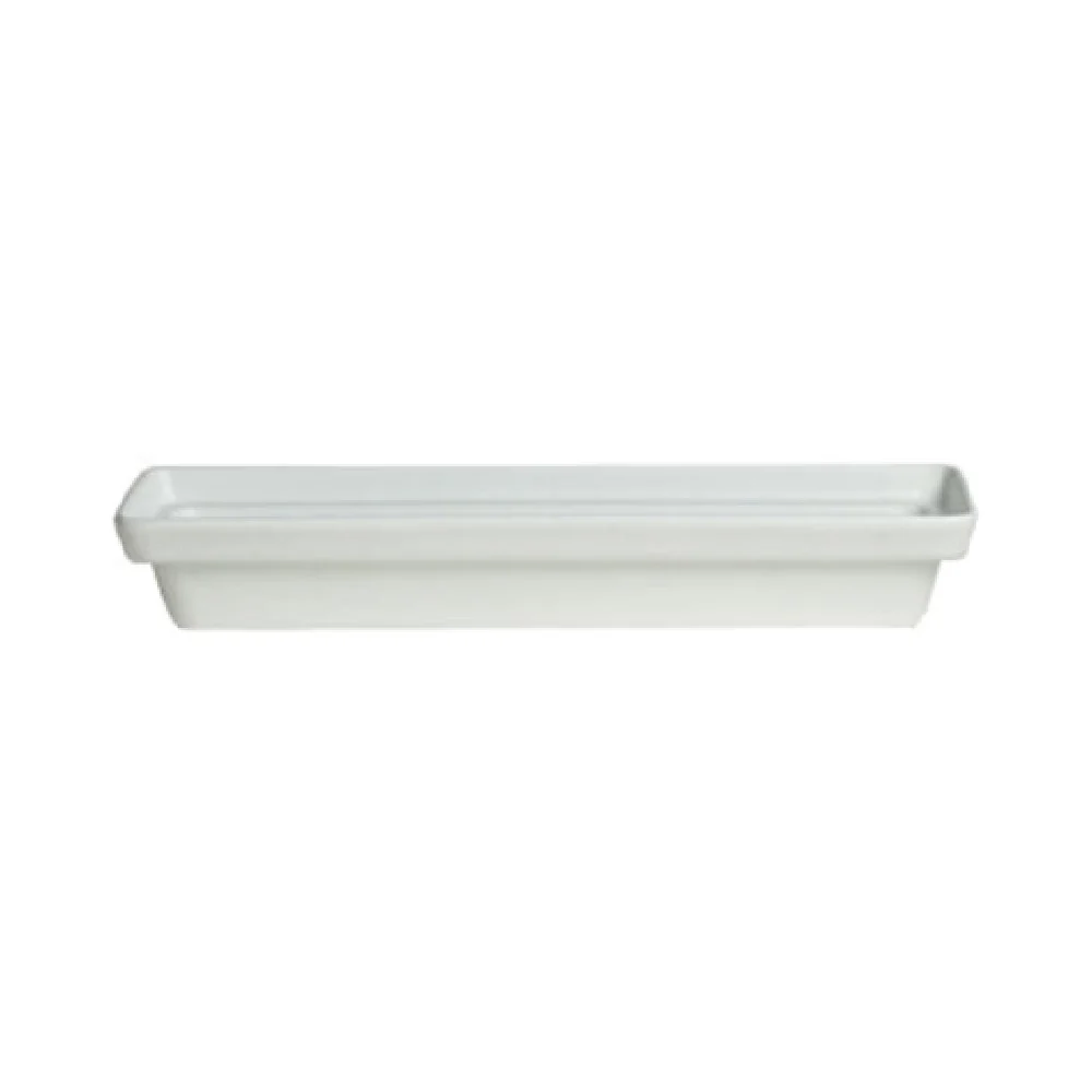 GET Enterprises BUD25ST 101-7/16 Oz Extra Large Rectangle Bowl Aluminum with Resin Coating
