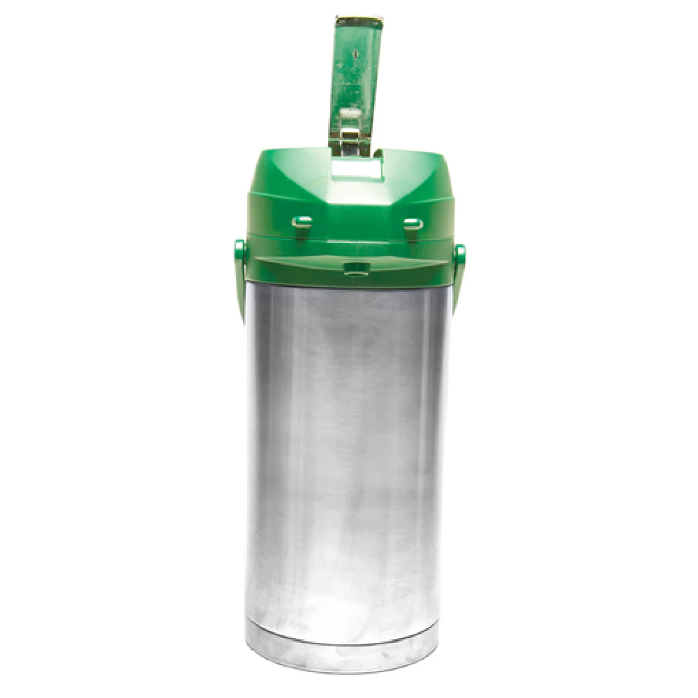 Service Ideas CTAL37GRN 3.7 Liter Airpot Lever Style Vacuum Insulated Green Lid