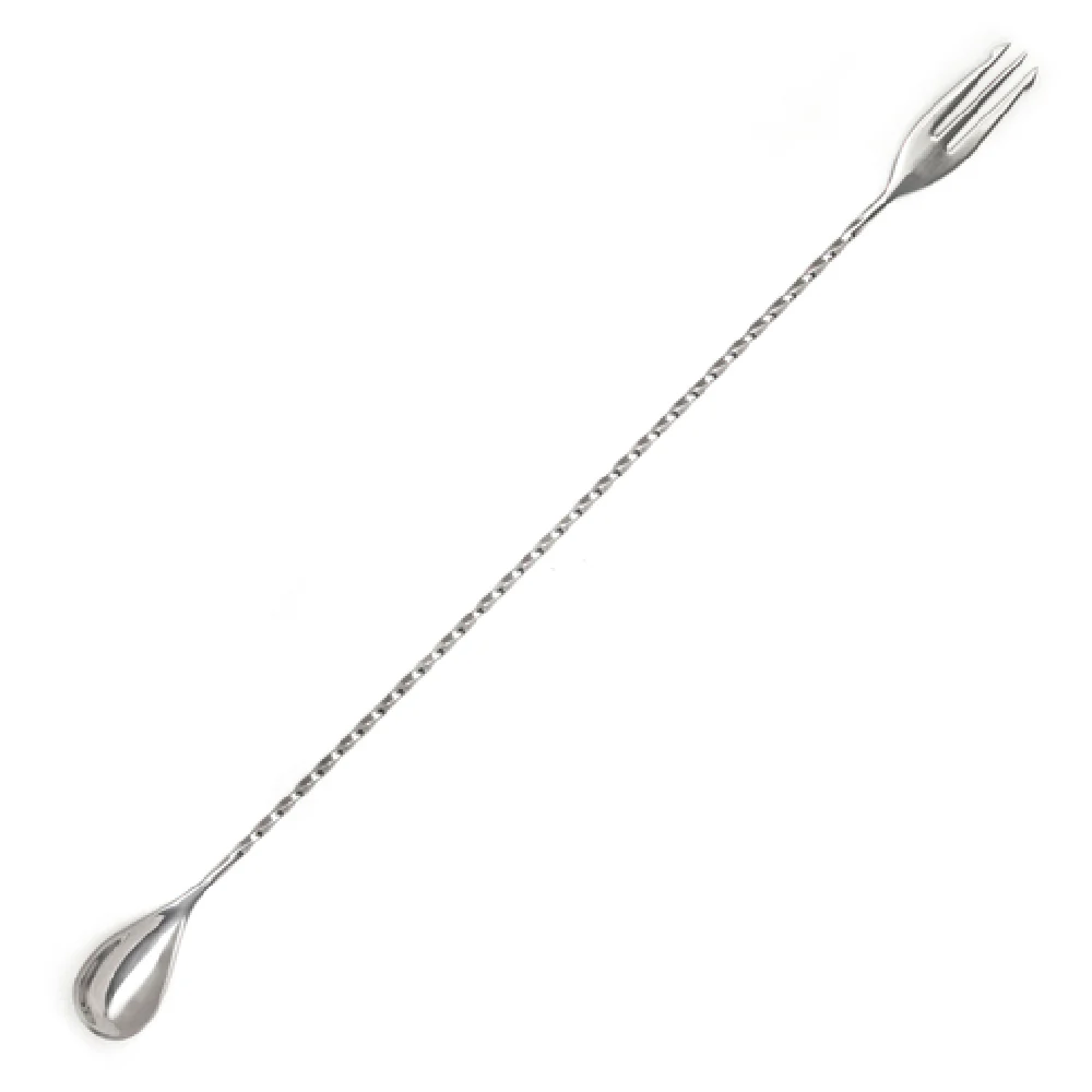 Spill-Stop 840-21 15-3/4 Inch Fork-end Mixing Bar Spoon Stainless Steel Polished Finish Spill-Stop 840-21 15-3/4 Inch Fork-end Mixing Bar Spoon Stainless Steel Polished Finish
