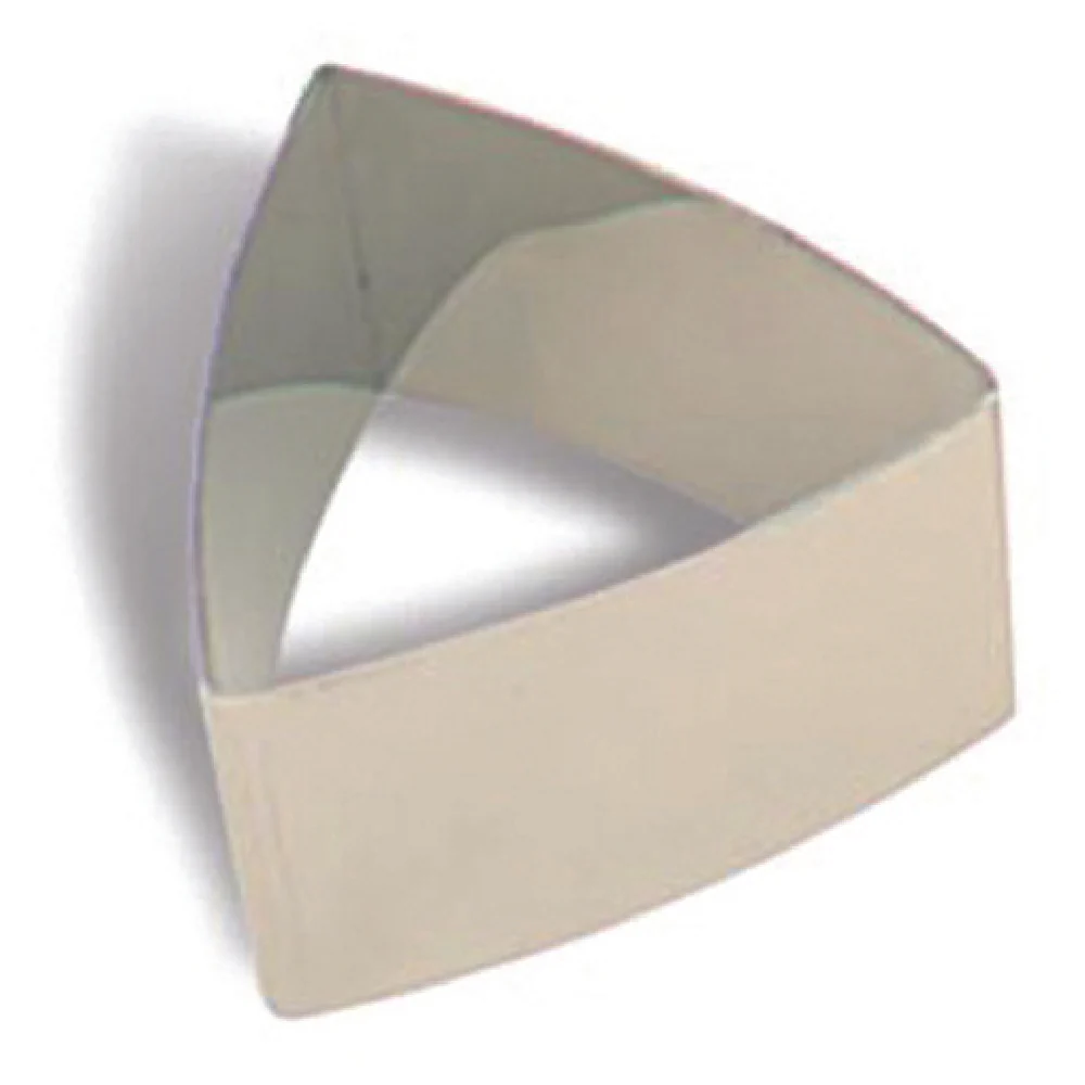 Matfer 376078 2-1/5 Inch Pastry Ring Convex Triangle Stainless Steel