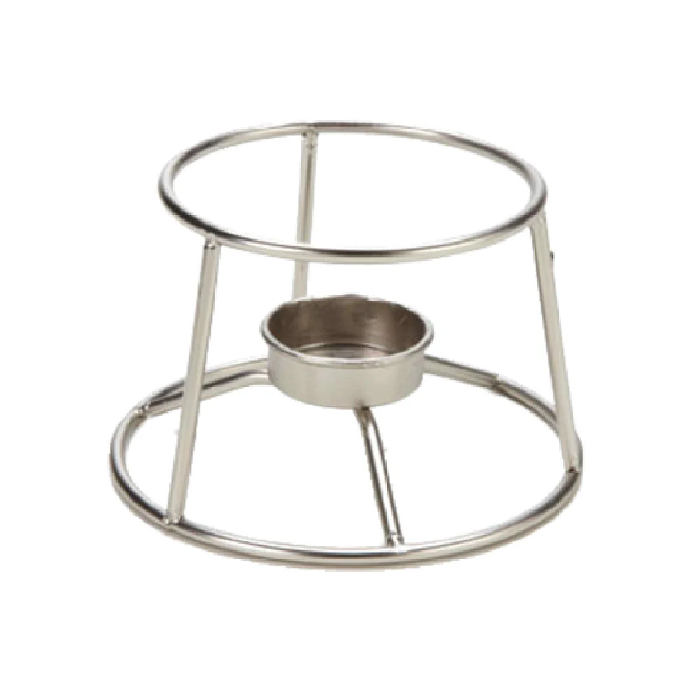 American Metalcraft CIFDR 5 Inch Diameter Stand Mini Fondue Pot Stainless Steel with Tea Lights Not Included American Metalcraft CIFDR 5 Inch Diameter Stand Mini Fondue Pot Stainless Steel with Tea Lights Not Included
