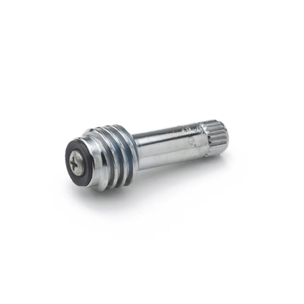 T&S Brass 000800-25 2-1/8 Inch Hot RTC Spindle with Seat Washer Chrome-Plated Brass