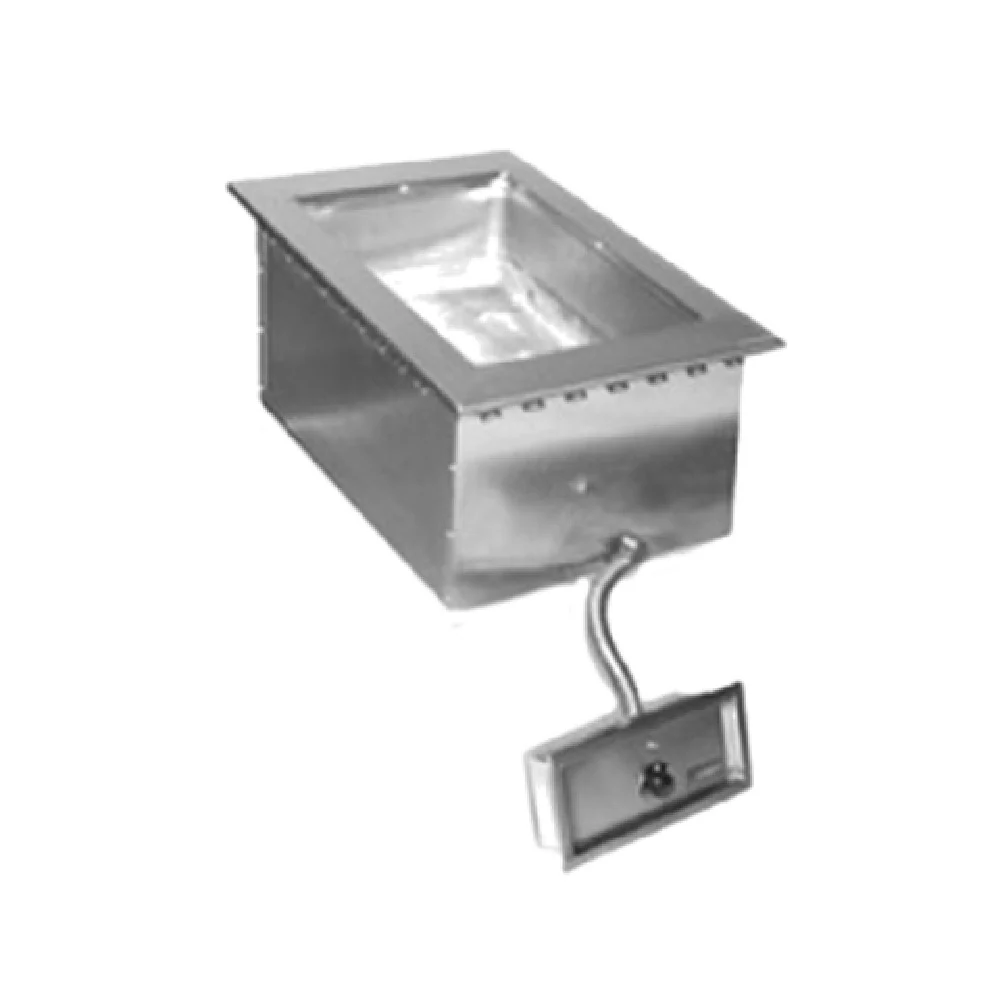 Eagle SGDI-1-240T6 12 Inch Hot Food Well Unit Electric Drop-in with Thermostat Controls