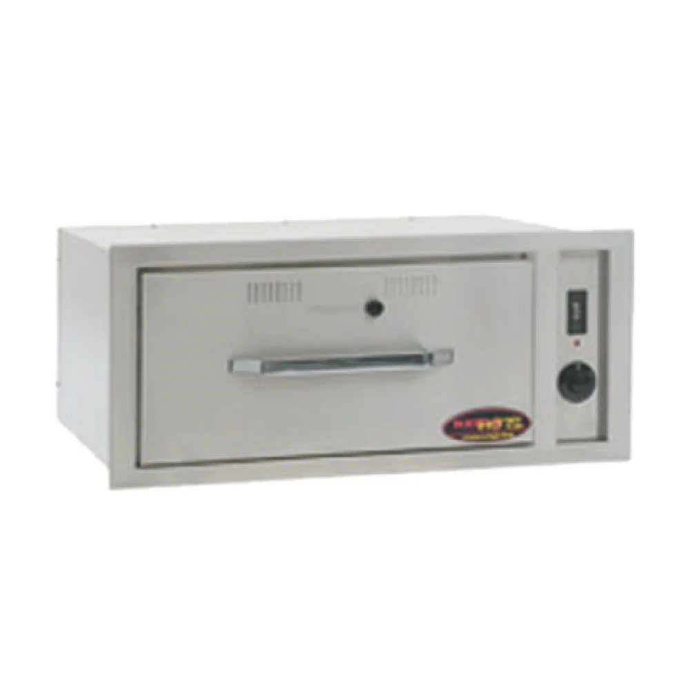 Eagle DWN-1BI-240 23 Inch Built-In Warming Drawer with Recessed Thermostat Stainless Steel