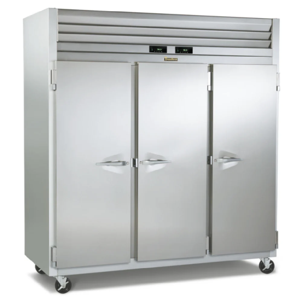 Traulsen RDT332NUT-FHS 76 Inch Dual Temp Refrigerator Freezer Self-Contained Cabinet