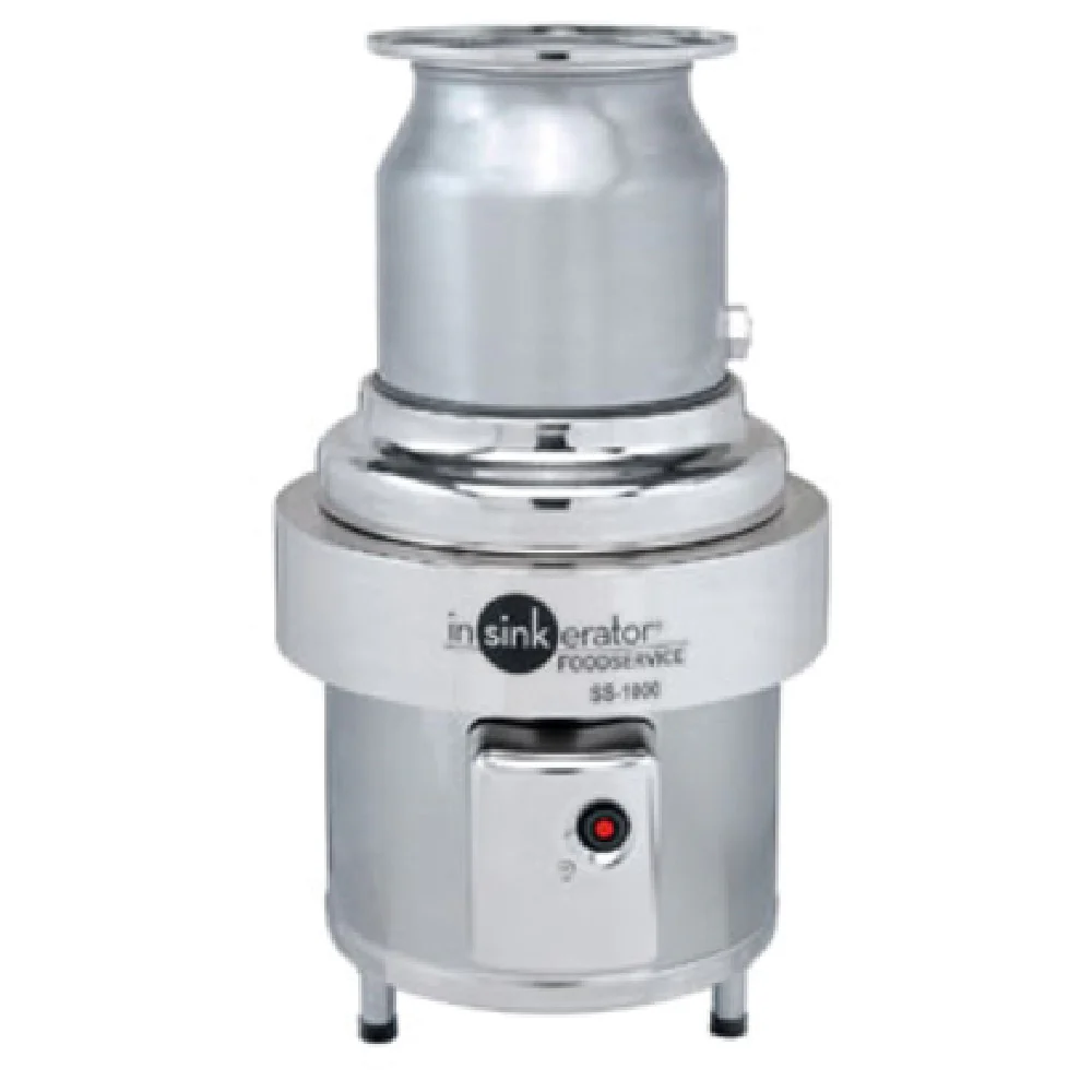 InSinkErator SS-1000-6-AS101_230/60/3 6-5/8 Inch Diameter Disposer Stainless Steel with Collet Adapter InSinkErator SS-1000-6-AS101_230/60/3 6-5/8 Inch Diameter Disposer Stainless Steel with Collet Adapter