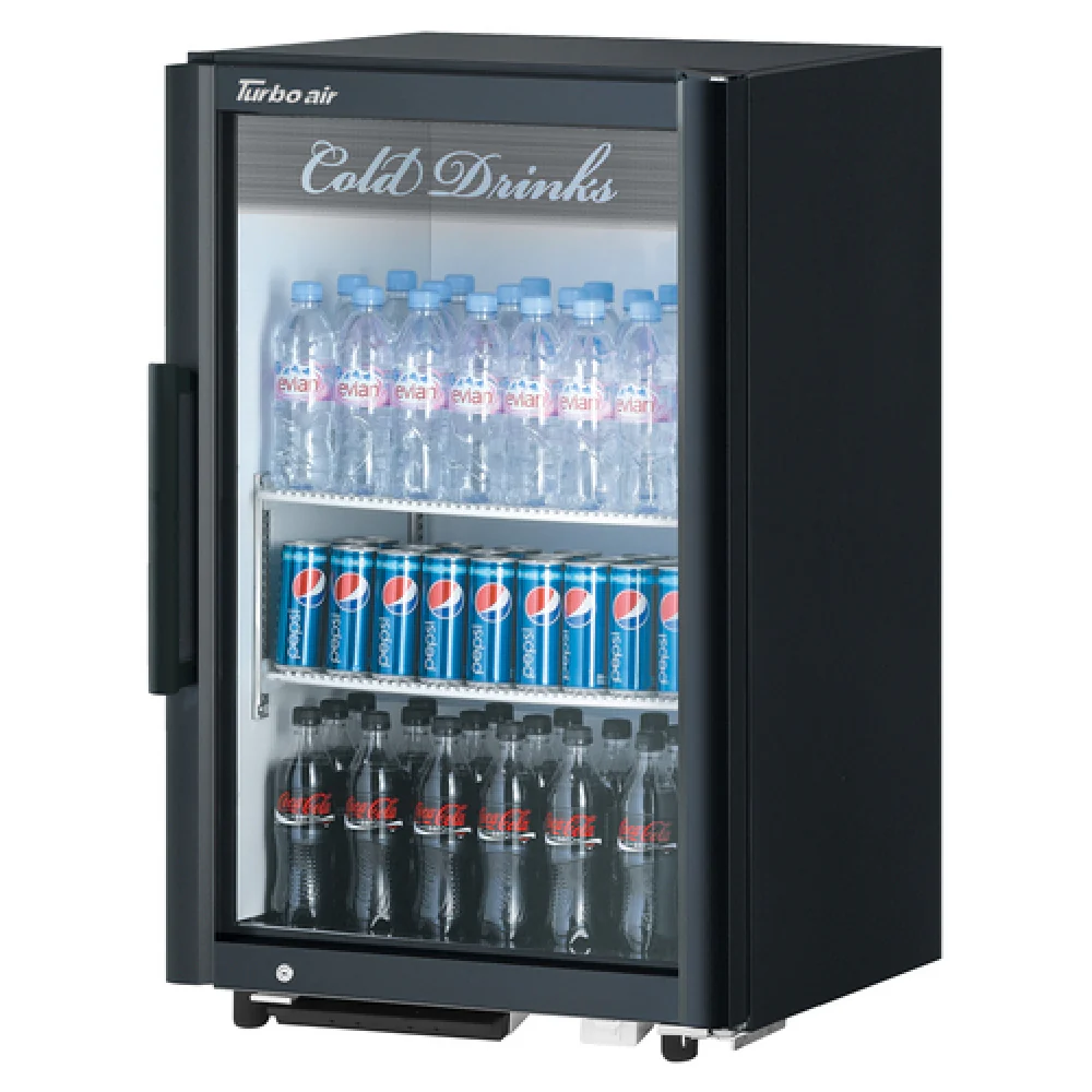 Turbo Air TGM-7SD-N6 25 Inch Super Deluxe Refrigerated Merchandiser 6.2 Cu Ft