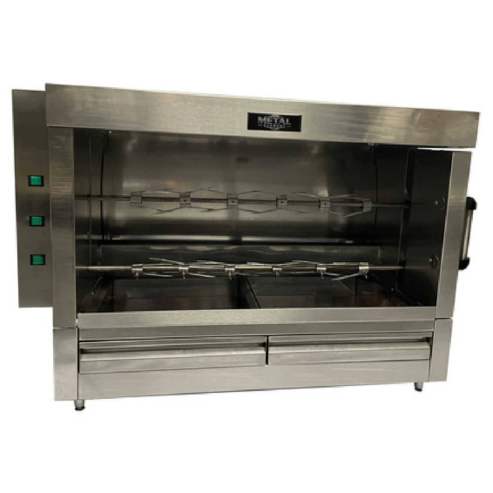AMPTO FRG3VE 24 Inch Gas Rotisserie Oven with (2) Stainless Steel Skewers 30000 BTU AMPTO FRG3VE 24 Inch Gas Rotisserie Oven with (2) Stainless Steel Skewers 30000 BTU