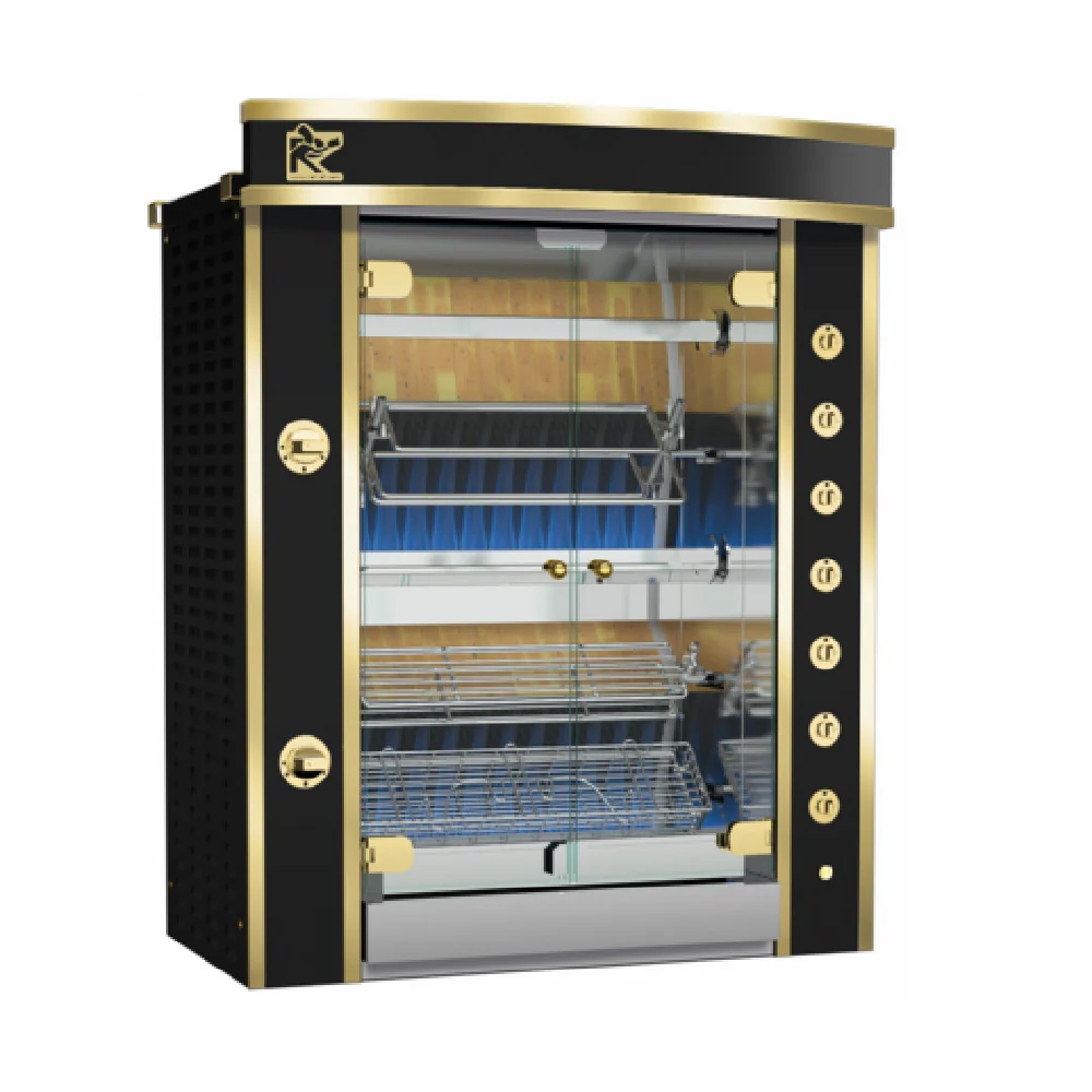 Rotisol GF975-5G-LUX_NAT 40 Inch Gas Rotisserie Oven with 5 Spits 55000 BTU Rotisol GF975-5G-LUX_NAT 40 Inch Gas Rotisserie Oven with 5 Spits 55000 BTU