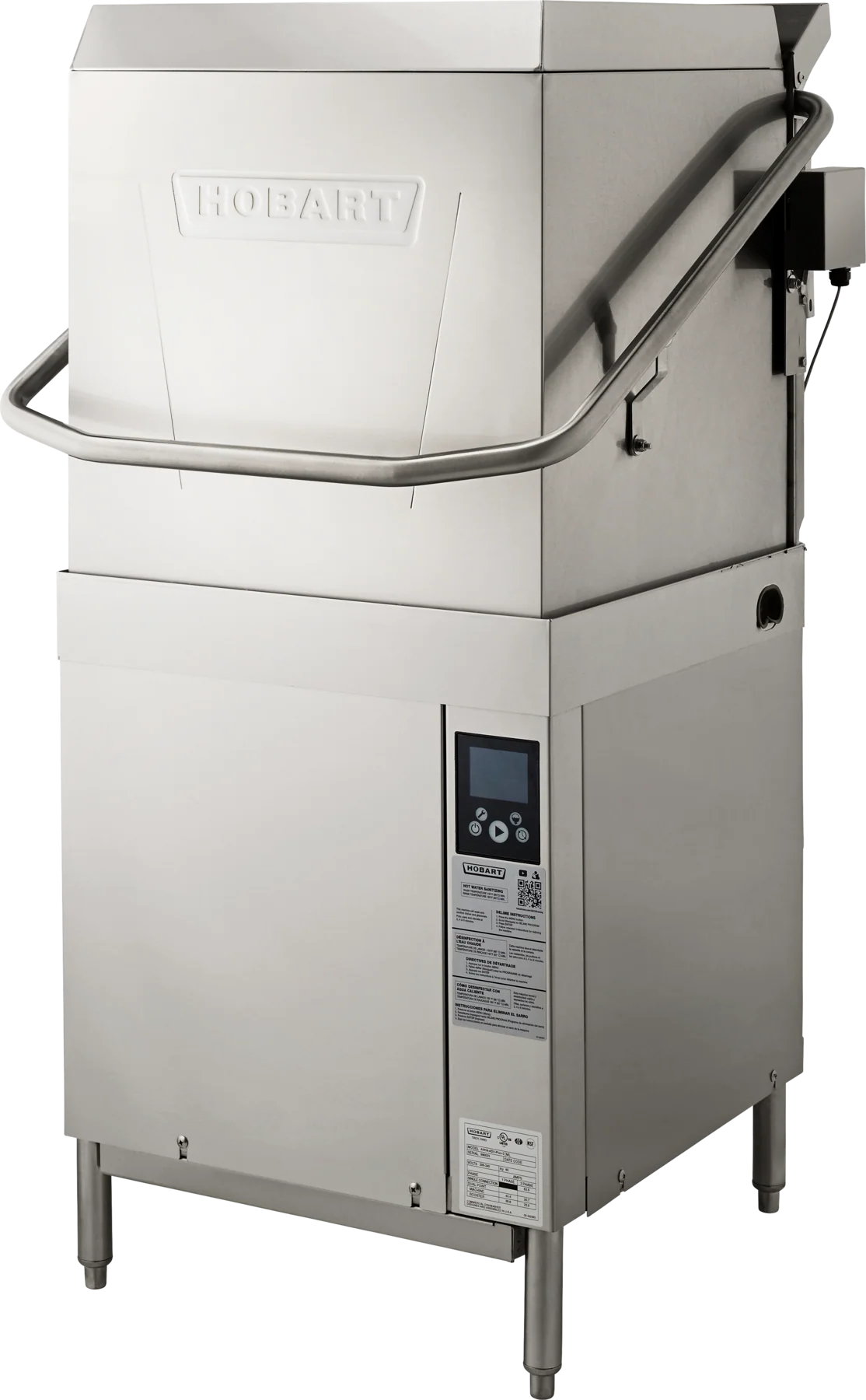 Hobart AM16VL-BAS-2 30 Inch Ventless Dishwasher Electric Stainless Steel with Energy Recovery Hobart AM16VL-BAS-2 30 Inch Ventless Dishwasher Electric Stainless Steel with Energy Recovery