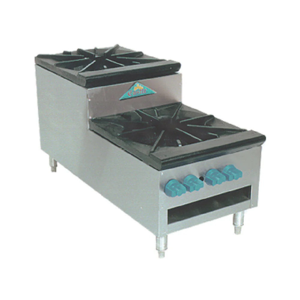 Comstock-Castle SUCSP36 36 Inch Gas Stock Pot Range with 4 Burners 440000 BTU