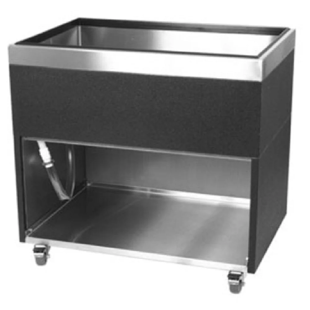 Glastender MIB-36-ED 36 Inch Extra Deep Ice Cooled Beer Bin Stainless Steel Glastender MIB-36-ED 36 Inch Extra Deep Ice Cooled Beer Bin Stainless Steel