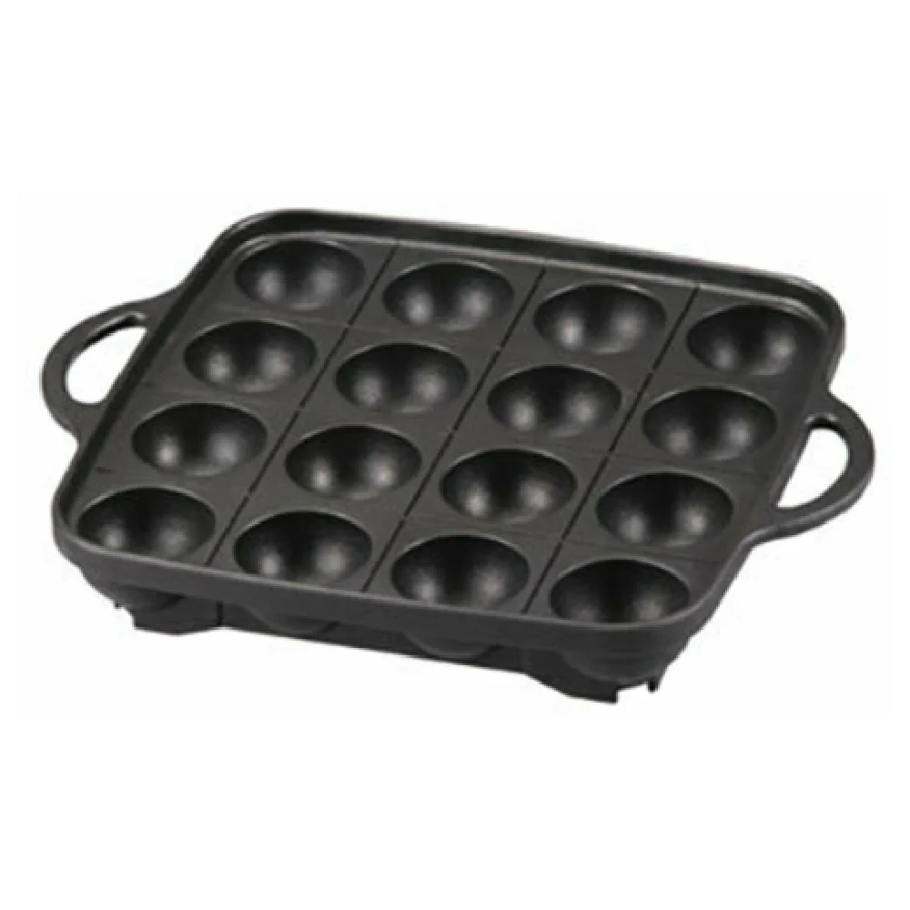 Iwatani CB-P-TAF 10-1/5 Inch TAKOYAKI Grill Pan with Non-Stick Surface