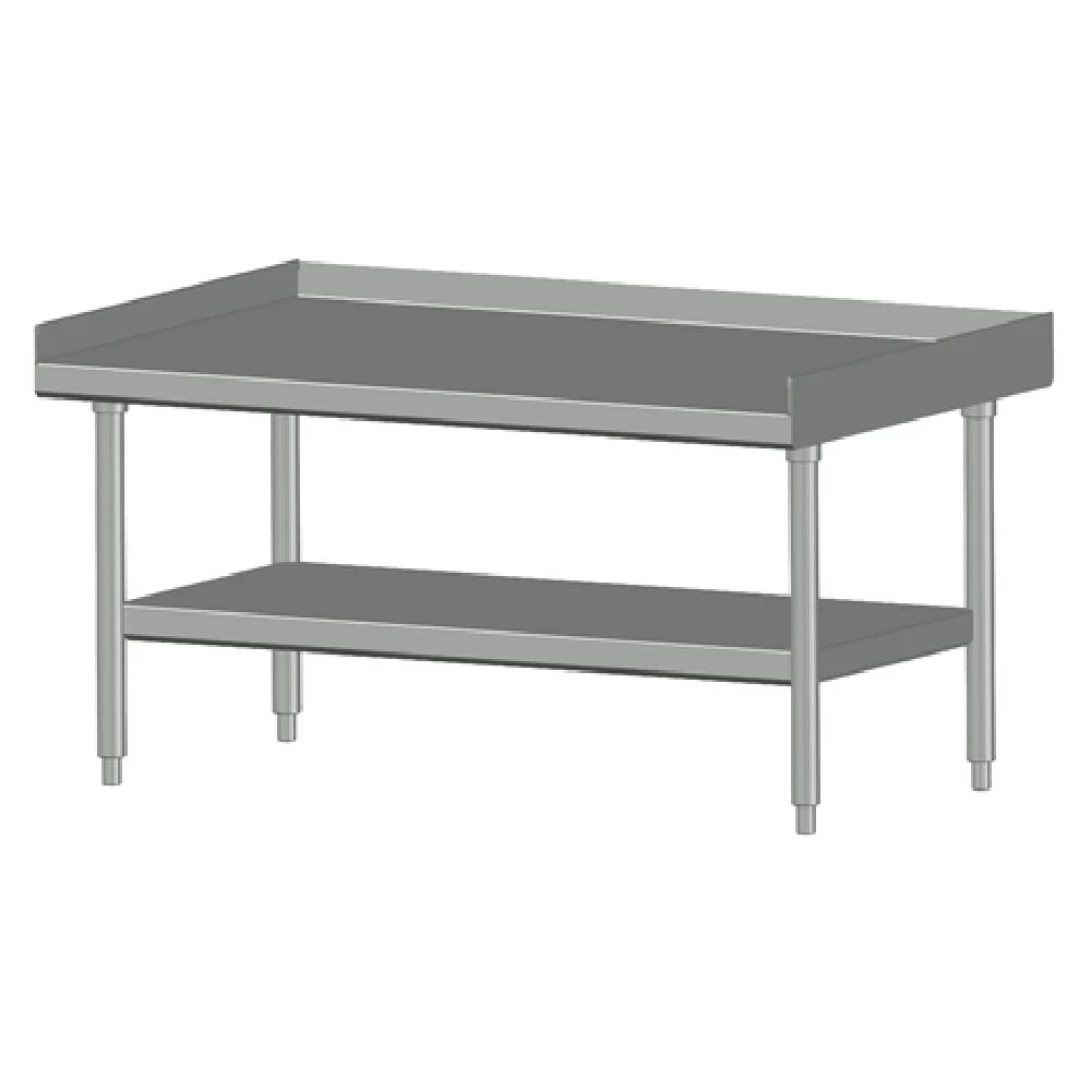 SPG International ES-SL-3048-S Universal Stainless Countertop Cooking Equipment Stand 48 SPG International ES-SL-3048-S Universal Stainless Countertop Cooking Equipment Stand 48