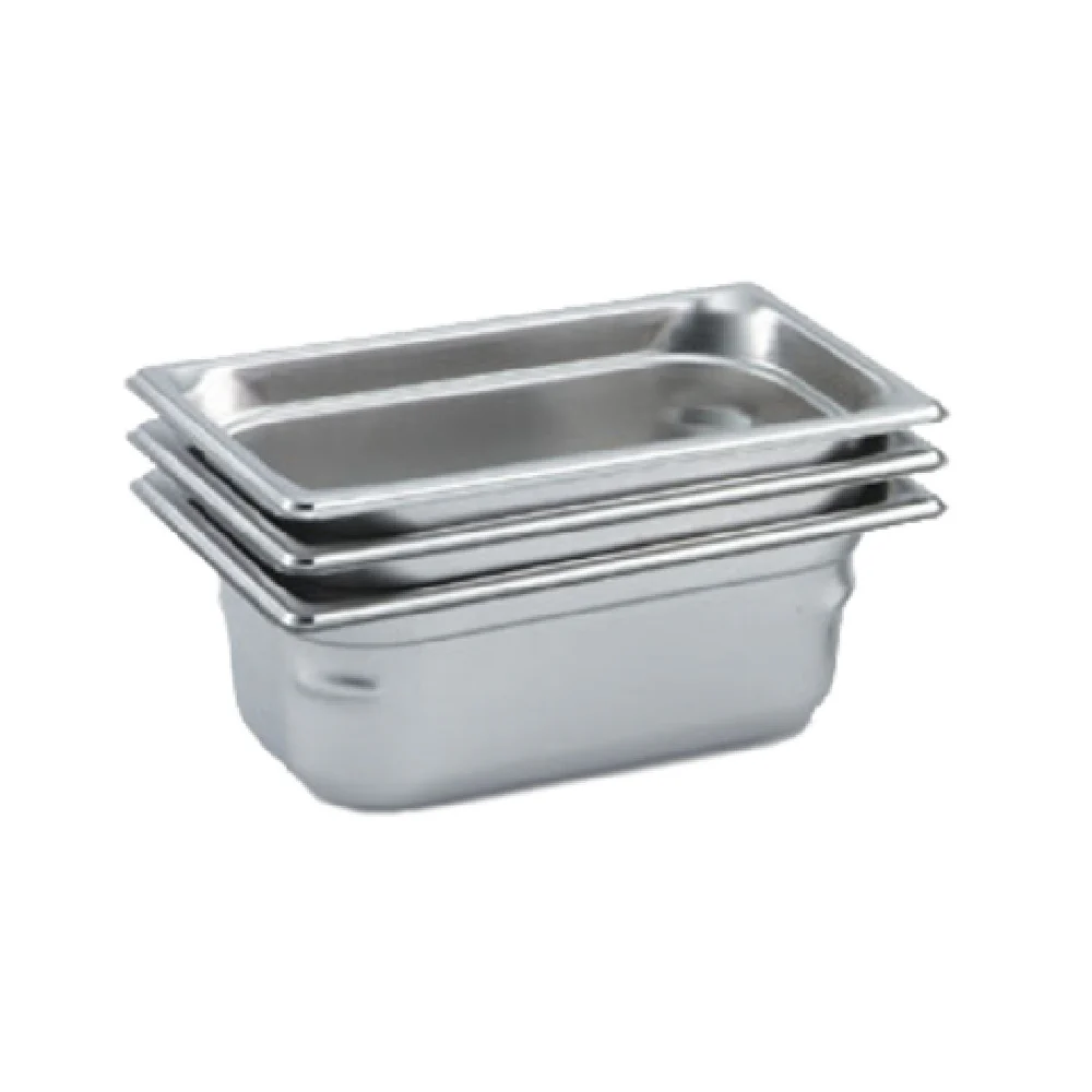 Vollrath 90452 1/4 GN Food Pan 2 Inch Deep 1.6 Qt Capacity 22 Gauge Stainless Steel