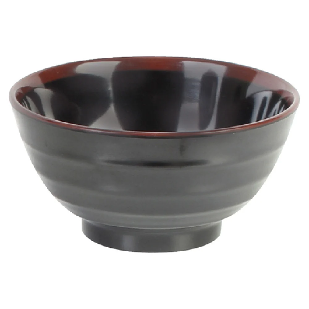 Thunder Group 5765TM 32 Oz Soup Bowl Break-Resistant BPA Free Melamine Tenmoku