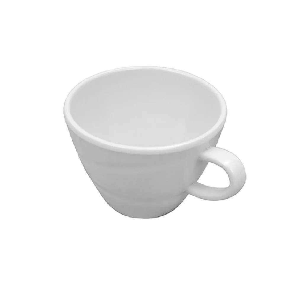 BauscherHepp T4815 4.53 Inch 6-1/2 Oz Dishwasher Safe Melamine Cup White
