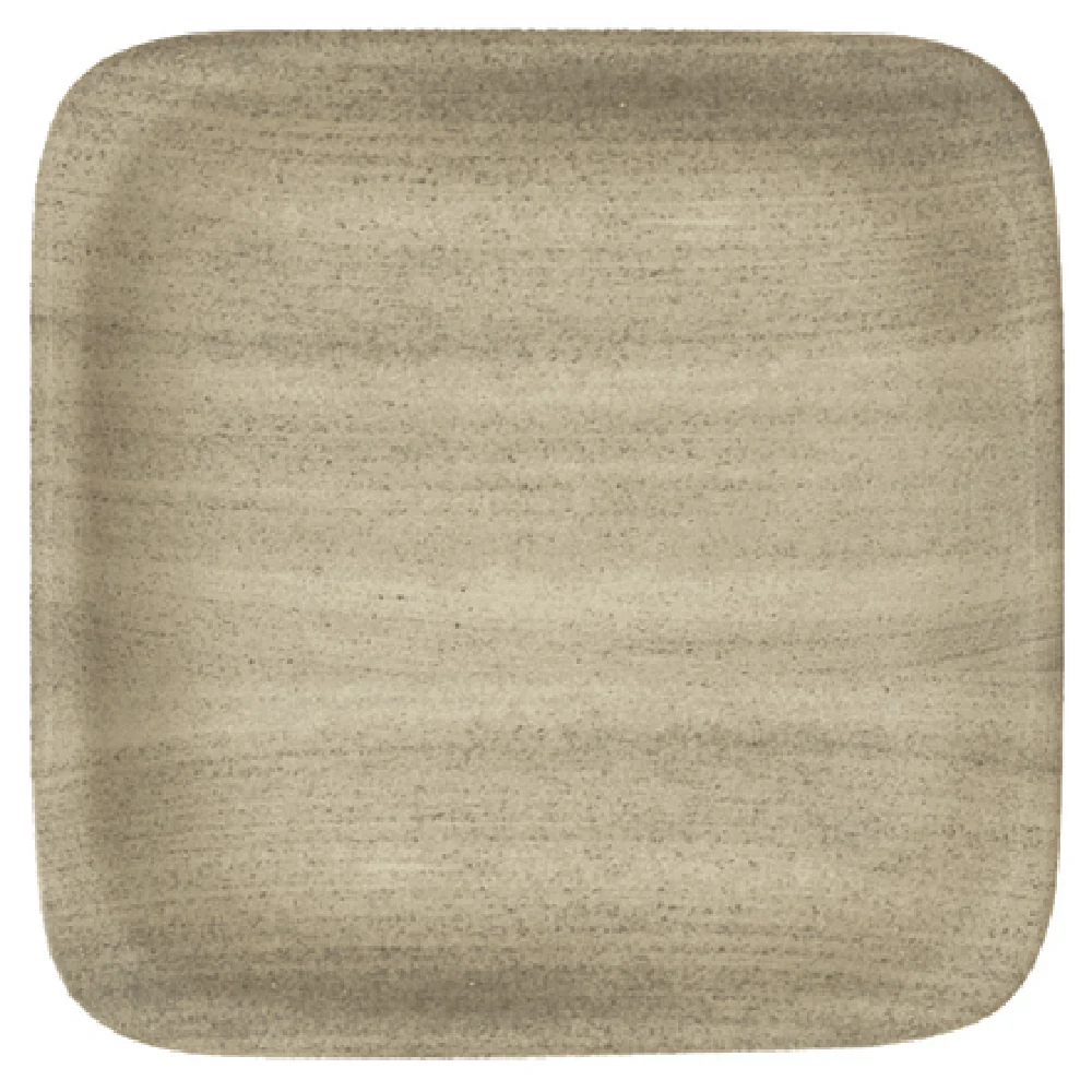 BauscherHepp 111529-820300 8-1/2 Inch Square Plate Porcelain Ceramica Wood Decor BauscherHepp 111529-820300 8-1/2 Inch Square Plate Porcelain Ceramica Wood Decor