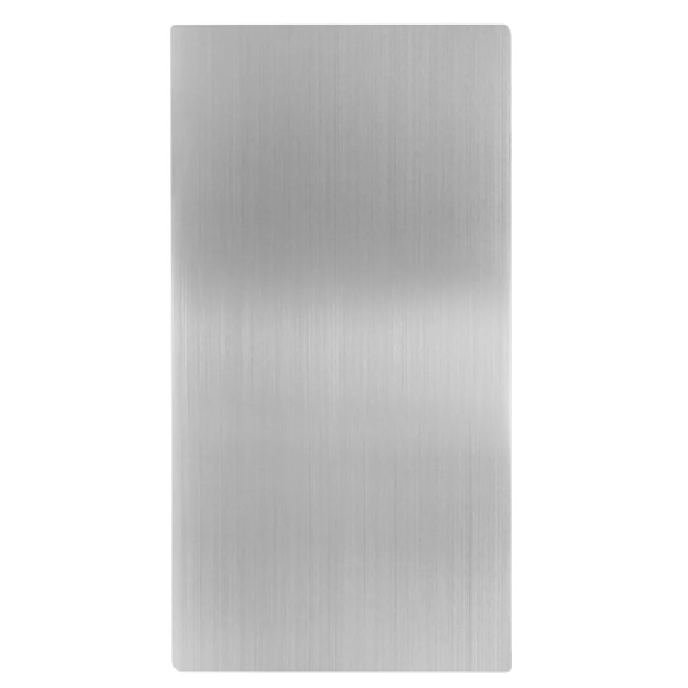 Alpine Industries ALP400-WALLG 15-3/4 Inch Hand Dryer Wall Guard Stainless Steel Brushed Finish with Corrosion Resistance